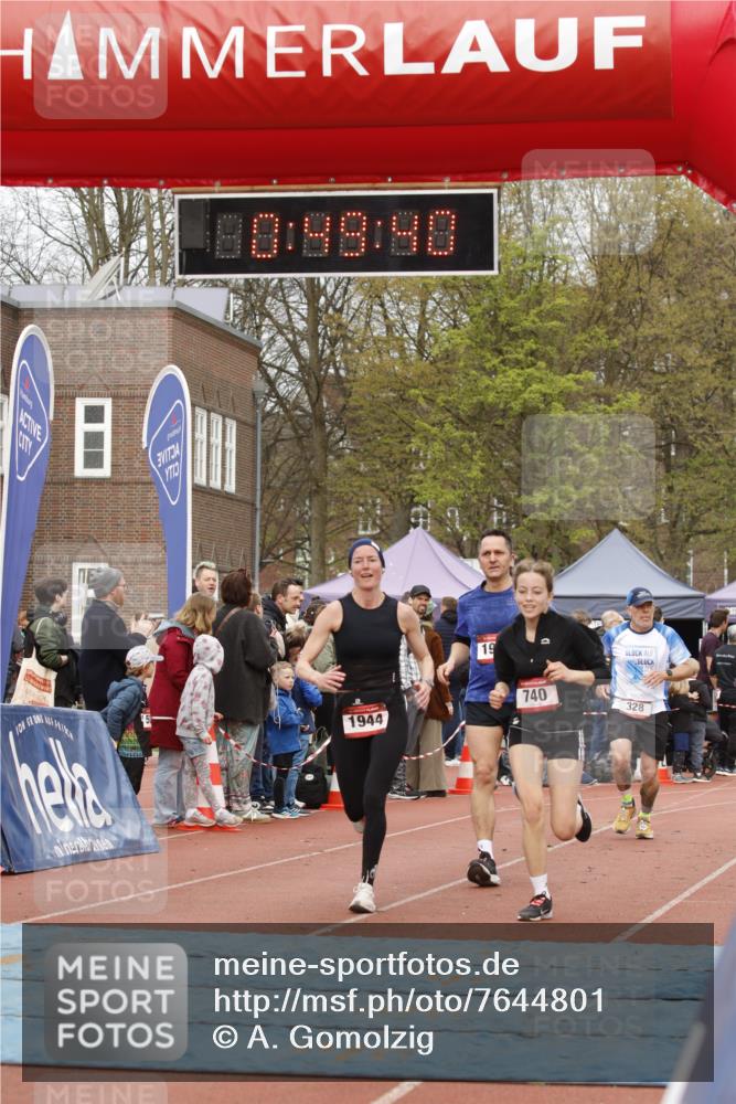13.04.2025 - Hammer Lauf A. Gomolzig http://msf.ph/oto/7644801 13.04.2025 10:35:40 Ziel 255, 328, 740, 1143, 1944, 1949 meine-sportfotos.de