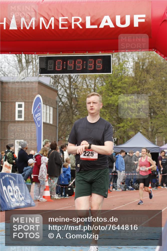 13.04.2025 - Hammer Lauf A. Gomolzig http://msf.ph/oto/7644816 13.04.2025 10:35:34 Ziel 255, 1143 meine-sportfotos.de