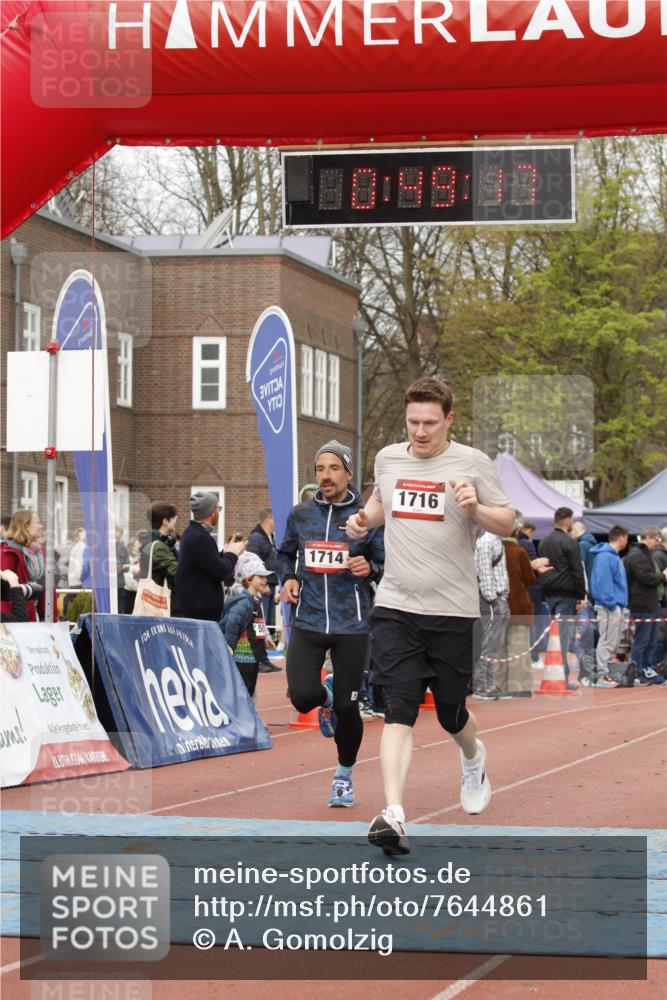 13.04.2025 - Hammer Lauf A. Gomolzig http://msf.ph/oto/7644861 13.04.2025 10:35:16 Ziel 509, 1714, 1716 meine-sportfotos.de