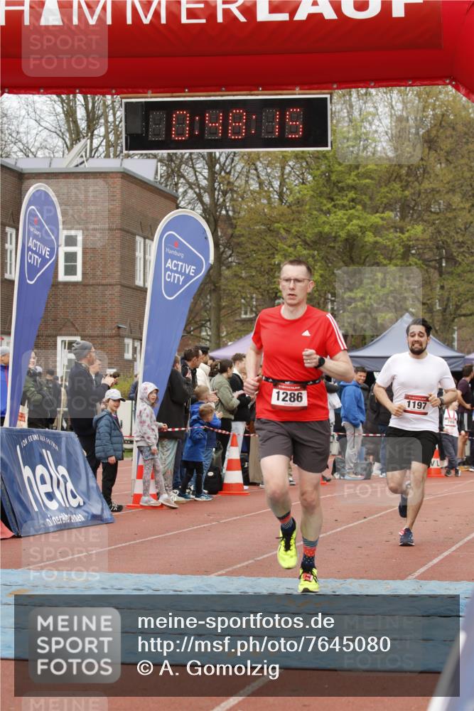13.04.2025 - Hammer Lauf A. Gomolzig http://msf.ph/oto/7645080 13.04.2025 10:34:15 Ziel 197, 239, 729, 1197, 1286 meine-sportfotos.de