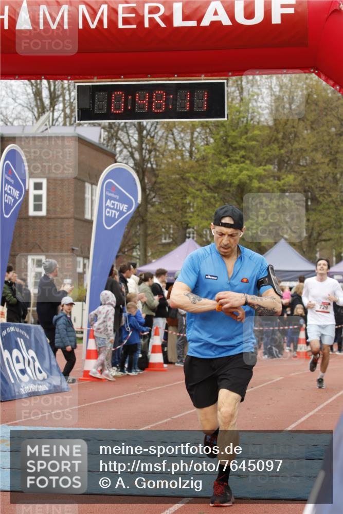 13.04.2025 - Hammer Lauf A. Gomolzig http://msf.ph/oto/7645097 13.04.2025 10:34:11 Ziel 239, 729, 1197, 1286 meine-sportfotos.de
