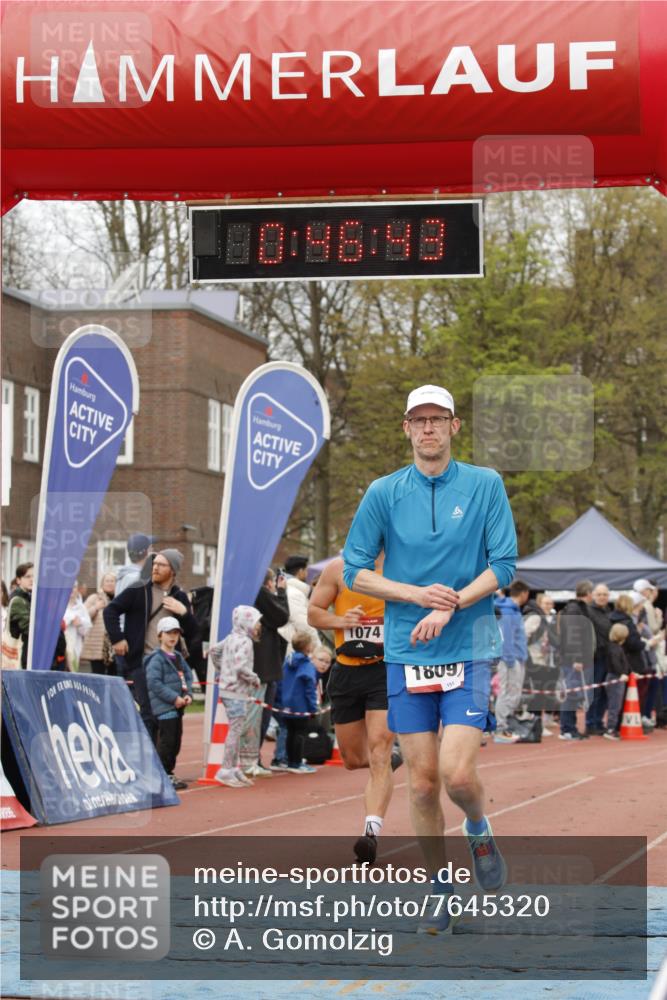 13.04.2025 - Hammer Lauf A. Gomolzig http://msf.ph/oto/7645320 13.04.2025 10:32:42 Ziel 219, 1074, 1809 meine-sportfotos.de