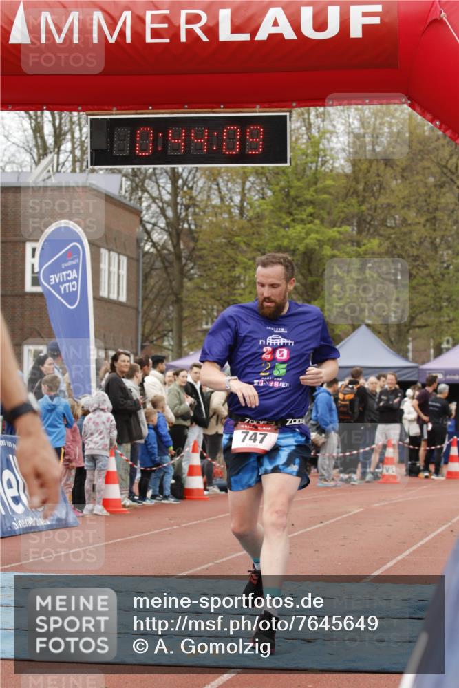 13.04.2025 - Hammer Lauf A. Gomolzig http://msf.ph/oto/7645649 13.04.2025 10:30:09 Ziel 305, 747 meine-sportfotos.de
