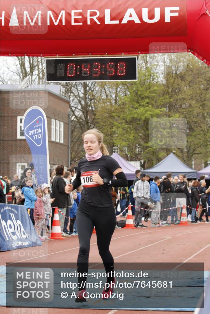 13.04.2025 - Hammer Lauf A. Gomolzig http://msf.ph/oto/7645681 13.04.2025 10:29:58 Ziel 305, 390, 1066 meine-sportfotos.de