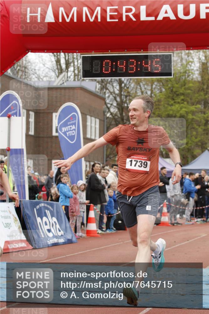 13.04.2025 - Hammer Lauf A. Gomolzig http://msf.ph/oto/7645715 13.04.2025 10:29:44 Ziel 350, 1104, 1739, 1955 meine-sportfotos.de