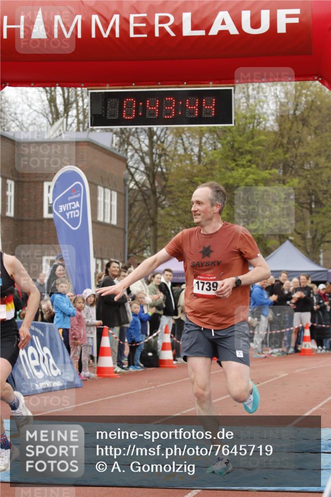 13.04.2025 - Hammer Lauf A. Gomolzig http://msf.ph/oto/7645719 13.04.2025 10:29:44 Ziel 350, 1104, 1739, 1955 meine-sportfotos.de