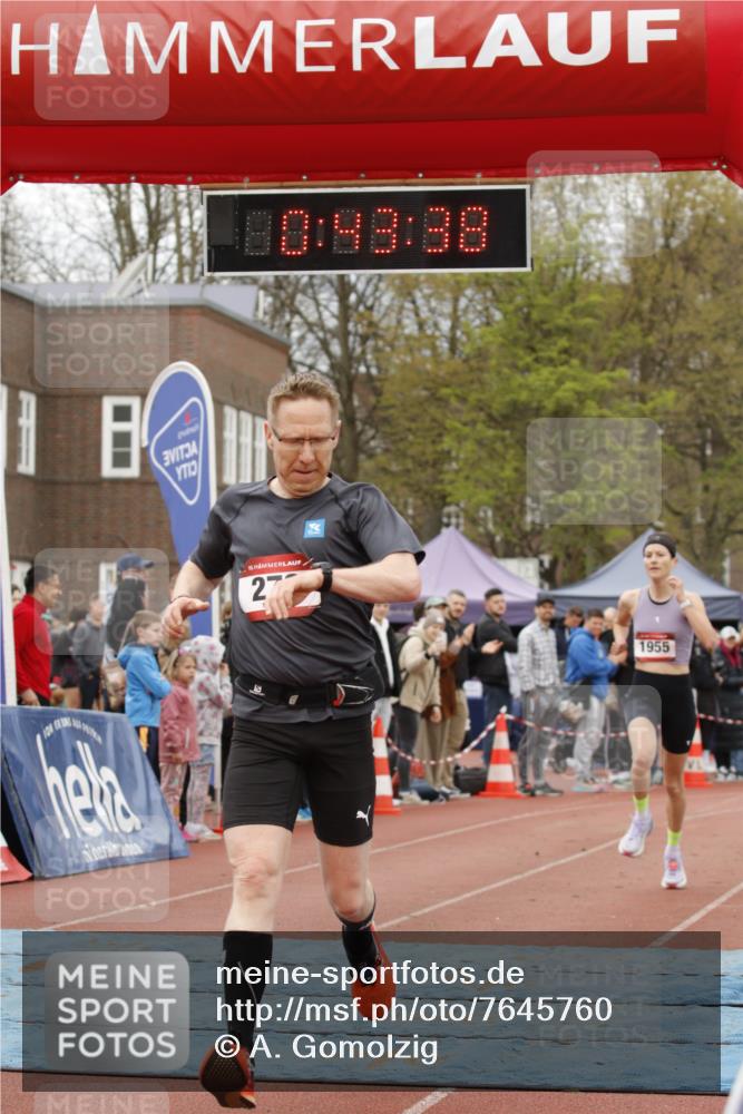 13.04.2025 - Hammer Lauf A. Gomolzig http://msf.ph/oto/7645760 13.04.2025 10:29:37 Ziel 272, 739, 1014, 1104, 1955 meine-sportfotos.de