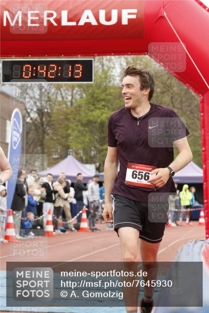 13.04.2025 - Hammer Lauf A. Gomolzig http://msf.ph/oto/7645930 13.04.2025 10:28:13 Ziel 656, 1030 meine-sportfotos.de