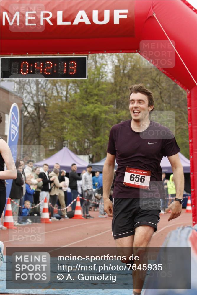 13.04.2025 - Hammer Lauf A. Gomolzig http://msf.ph/oto/7645935 13.04.2025 10:28:13 Ziel 656, 1030 meine-sportfotos.de
