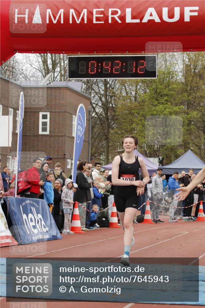 13.04.2025 - Hammer Lauf A. Gomolzig http://msf.ph/oto/7645943 13.04.2025 10:28:12 Ziel 656, 1030 meine-sportfotos.de