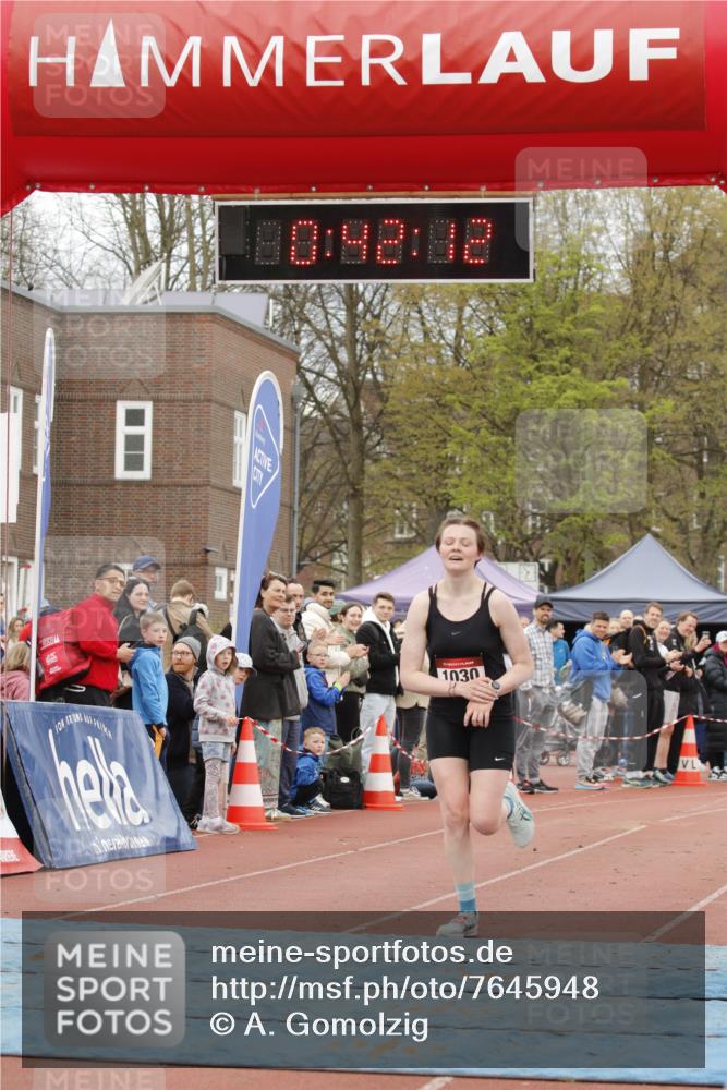 13.04.2025 - Hammer Lauf A. Gomolzig http://msf.ph/oto/7645948 13.04.2025 10:28:11 Ziel 656, 1030 meine-sportfotos.de
