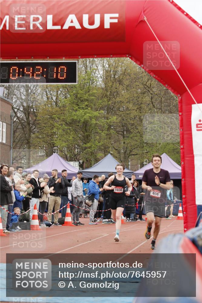 13.04.2025 - Hammer Lauf A. Gomolzig http://msf.ph/oto/7645957 13.04.2025 10:28:10 Ziel 656, 1030 meine-sportfotos.de