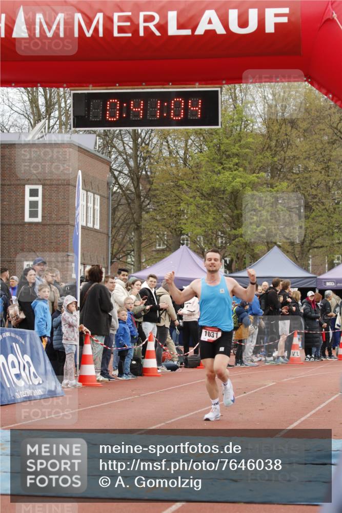 13.04.2025 - Hammer Lauf A. Gomolzig http://msf.ph/oto/7646038 13.04.2025 10:27:04 Ziel 295, 1031 meine-sportfotos.de