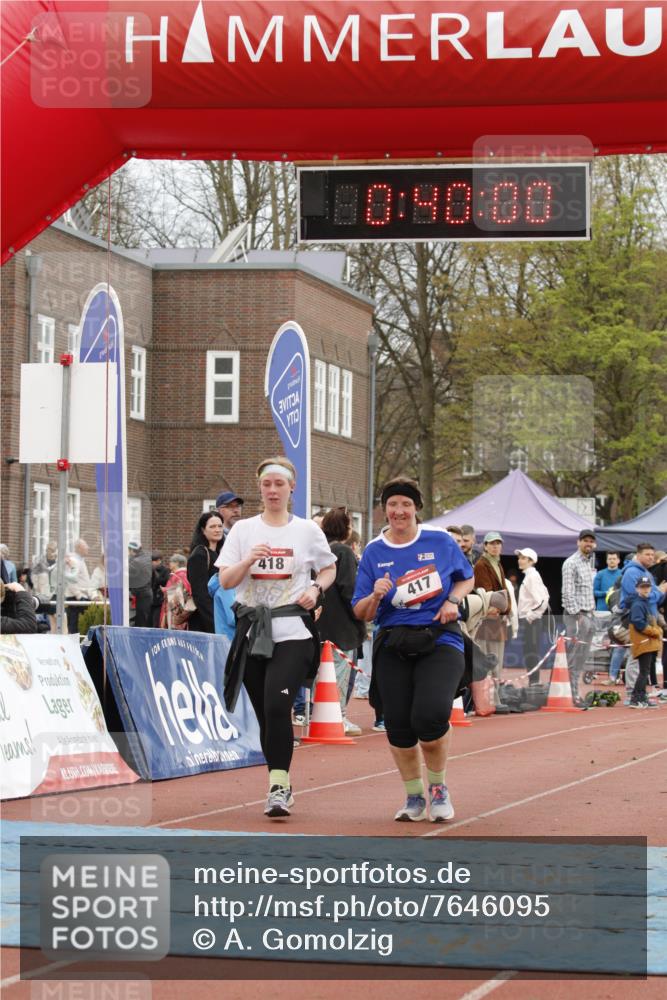 13.04.2025 - Hammer Lauf A. Gomolzig http://msf.ph/oto/7646095 13.04.2025 10:26:00 Ziel 417, 418, 1168 meine-sportfotos.de