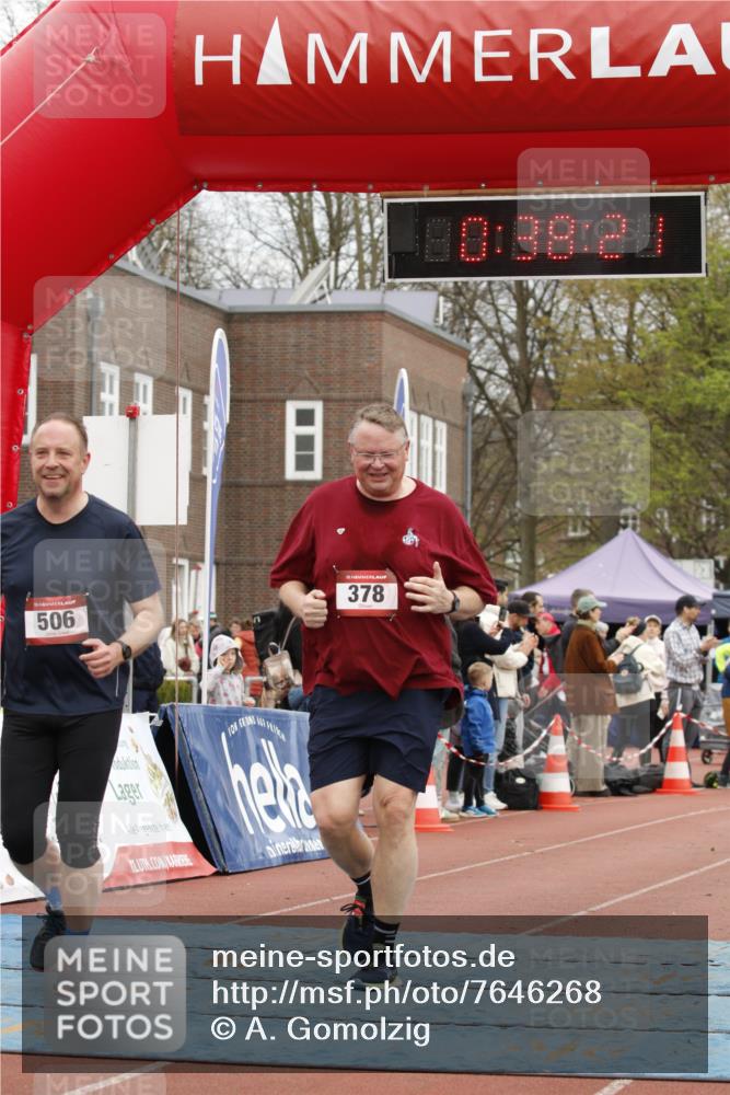 13.04.2025 - Hammer Lauf A. Gomolzig http://msf.ph/oto/7646268 13.04.2025 10:24:21 Ziel 378, 506, 1175 meine-sportfotos.de