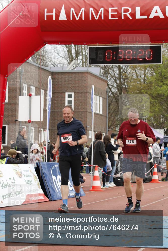13.04.2025 - Hammer Lauf A. Gomolzig http://msf.ph/oto/7646274 13.04.2025 10:24:20 Ziel 378, 506, 1175 meine-sportfotos.de