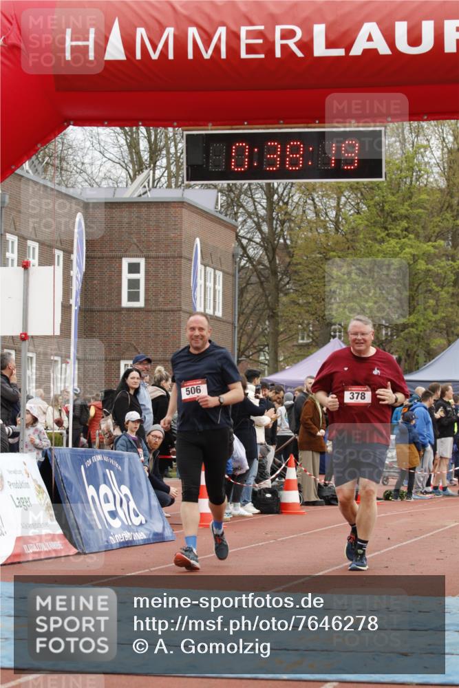 13.04.2025 - Hammer Lauf A. Gomolzig http://msf.ph/oto/7646278 13.04.2025 10:24:19 Ziel 378, 506, 1175 meine-sportfotos.de