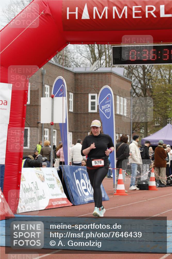 13.04.2025 - Hammer Lauf A. Gomolzig http://msf.ph/oto/7646439 13.04.2025 10:22:35 Ziel 578 meine-sportfotos.de