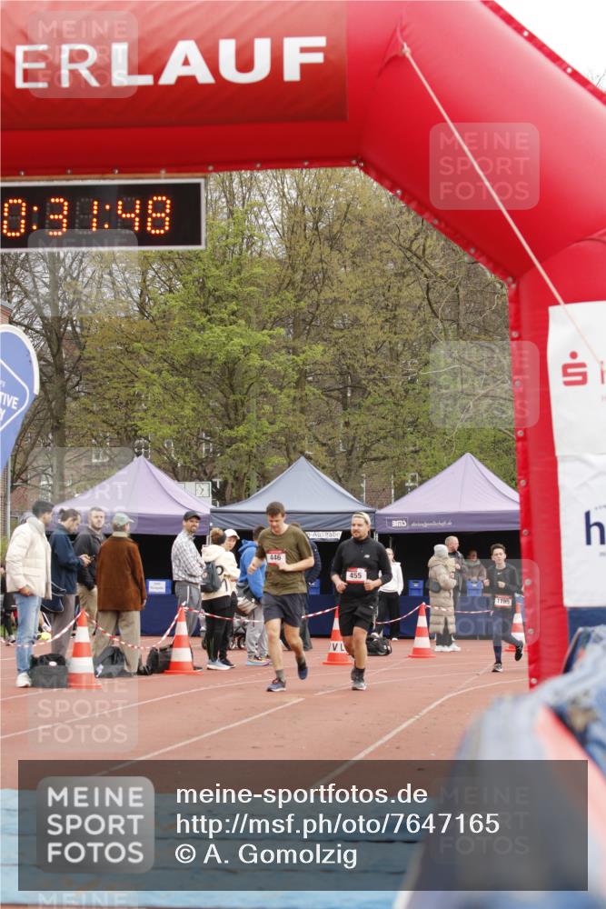 13.04.2025 - Hammer Lauf A. Gomolzig http://msf.ph/oto/7647165 13.04.2025 10:17:48 Ziel 455 meine-sportfotos.de