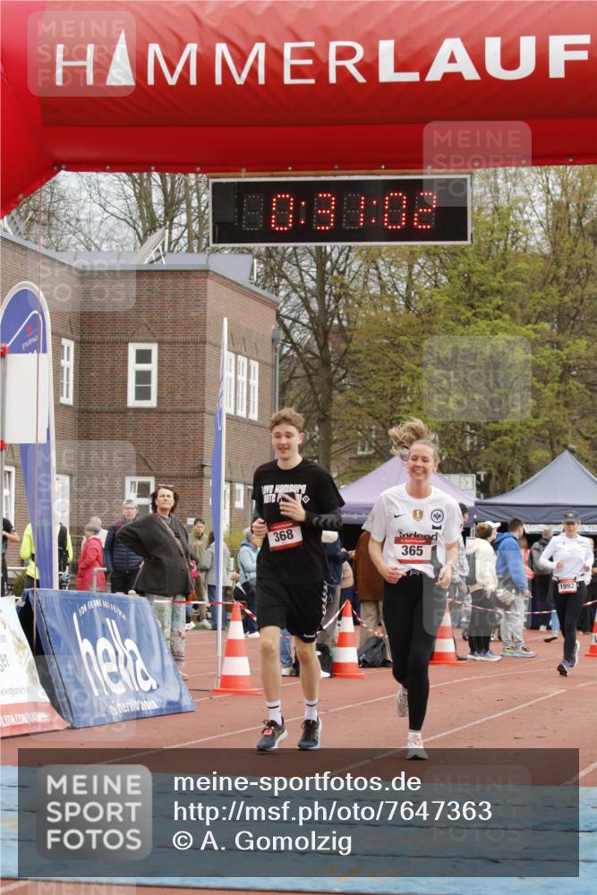 13.04.2025 - Hammer Lauf A. Gomolzig http://msf.ph/oto/7647363 13.04.2025 10:17:01 Ziel 365, 368, 431, 1993 meine-sportfotos.de