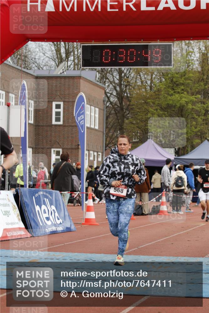 13.04.2025 - Hammer Lauf A. Gomolzig http://msf.ph/oto/7647411 13.04.2025 10:16:49 Ziel 116, 431, 568, 1162, 1271, 1830 meine-sportfotos.de