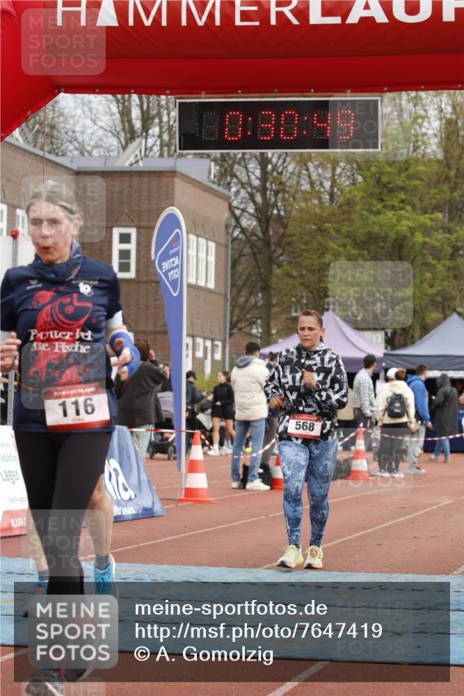 13.04.2025 - Hammer Lauf A. Gomolzig http://msf.ph/oto/7647419 13.04.2025 10:16:48 Ziel 116, 568, 1095, 1111, 1162, 1271, 1830 meine-sportfotos.de