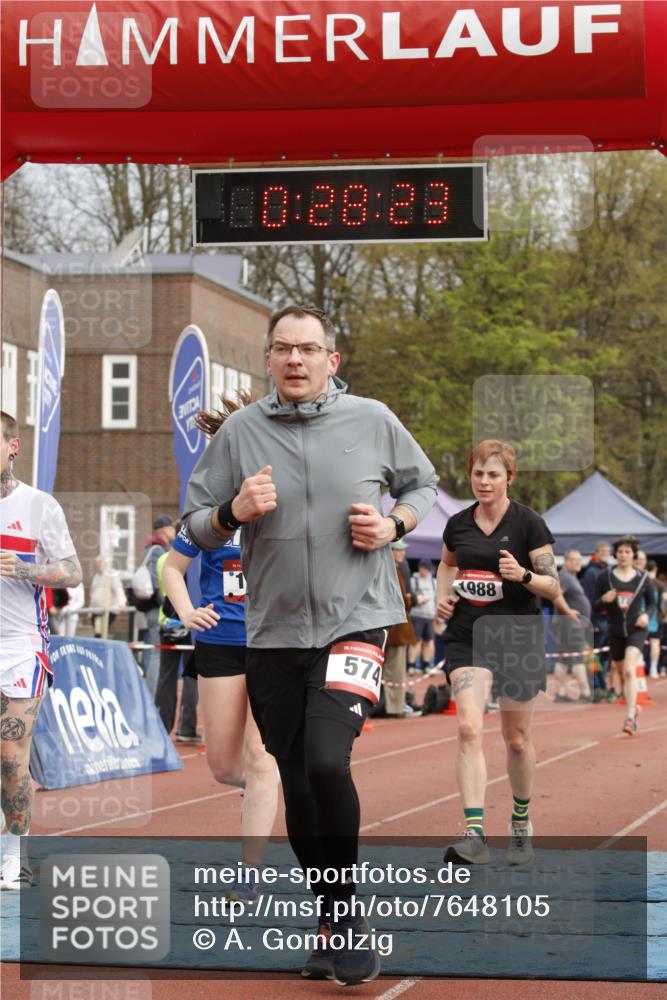 13.04.2025 - Hammer Lauf A. Gomolzig http://msf.ph/oto/7648105 13.04.2025 10:14:23 Ziel 151, 311, 410, 574, 772, 1588, 1778, 1968, 1988 meine-sportfotos.de