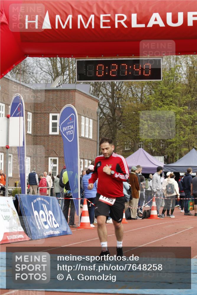 13.04.2025 - Hammer Lauf A. Gomolzig http://msf.ph/oto/7648258 13.04.2025 10:13:40 Ziel 284, 438, 499, 1079, 1189, 1799 meine-sportfotos.de