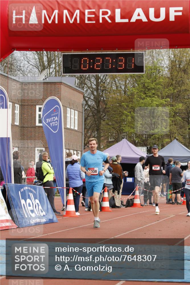 13.04.2025 - Hammer Lauf A. Gomolzig http://msf.ph/oto/7648307 13.04.2025 10:13:30 Ziel 284, 575, 1079, 1105, 1938 meine-sportfotos.de