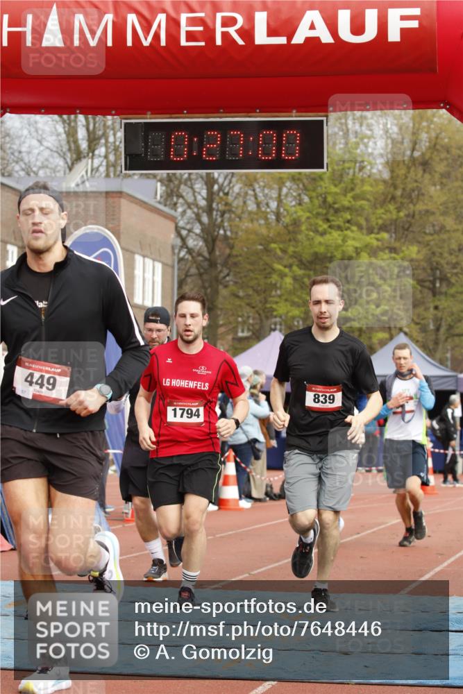 13.04.2025 - Hammer Lauf A. Gomolzig http://msf.ph/oto/7648446 13.04.2025 10:13:00 Ziel 180, 192, 449, 646, 647, 699, 839, 1718, 1794 meine-sportfotos.de