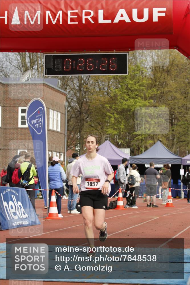 13.04.2025 - Hammer Lauf A. Gomolzig http://msf.ph/oto/7648538 13.04.2025 10:12:26 Ziel 150, 1857 meine-sportfotos.de
