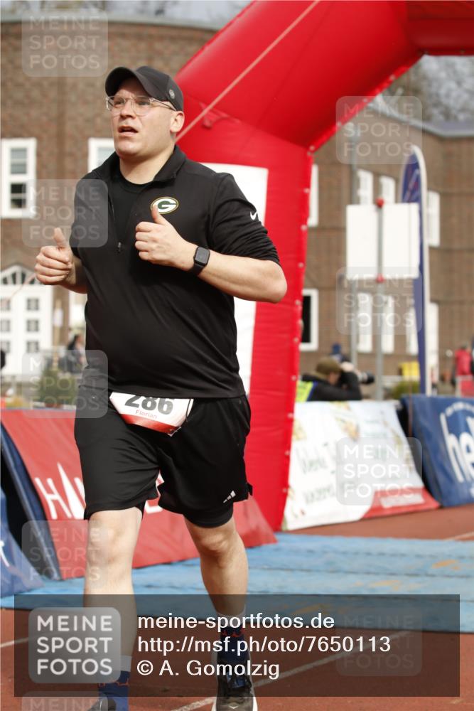 13.04.2025 - Hammer Lauf A. Gomolzig http://msf.ph/oto/7650113 13.04.2025 10:11:57 Ziel 131, 162, 286, 520, 1041, 1795, 1841 meine-sportfotos.de