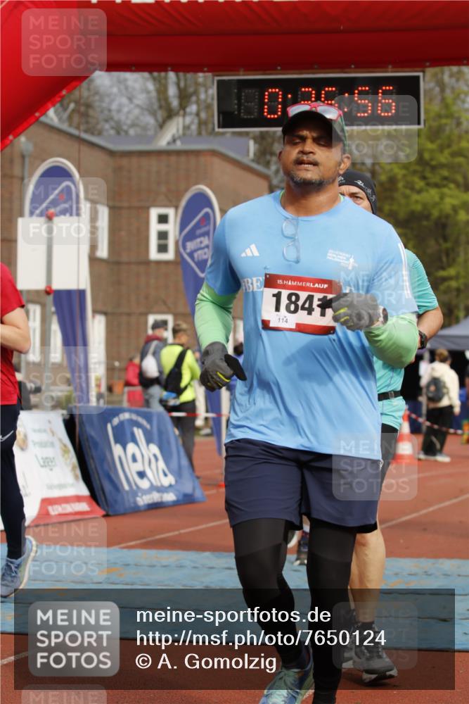 13.04.2025 - Hammer Lauf A. Gomolzig http://msf.ph/oto/7650124 13.04.2025 10:11:55 Ziel 131, 162, 286, 520, 1096, 1795, 1841 meine-sportfotos.de