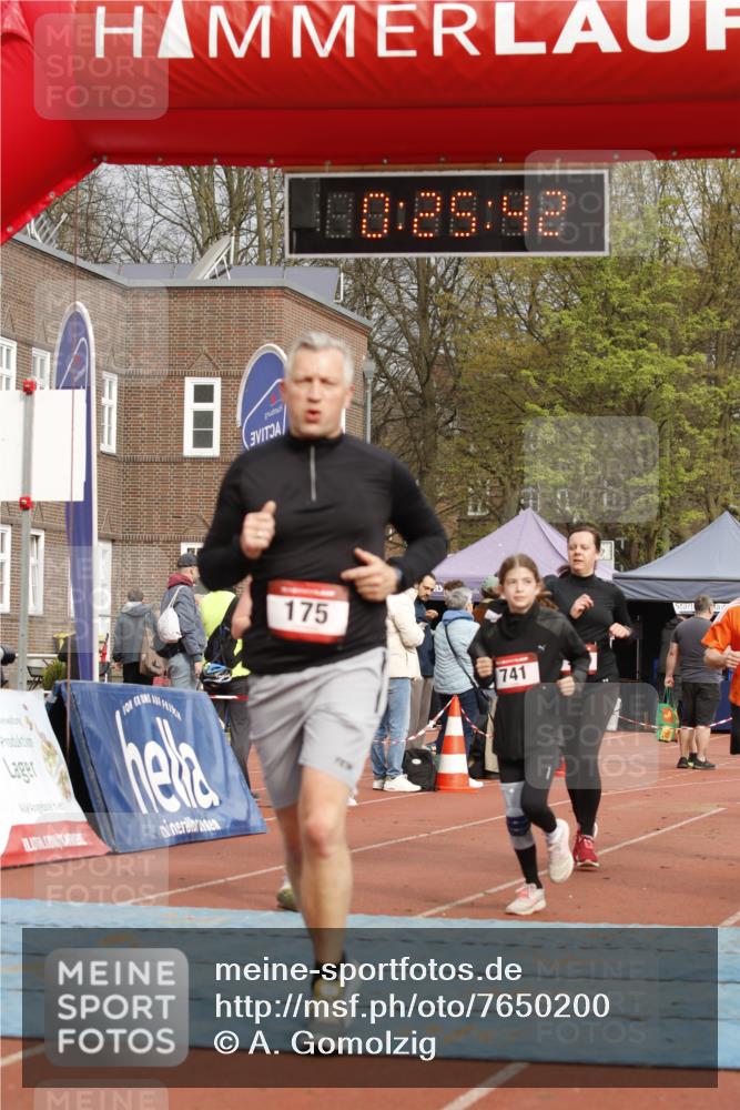 13.04.2025 - Hammer Lauf A. Gomolzig http://msf.ph/oto/7650200 13.04.2025 10:11:41 Ziel 175, 238, 249, 450, 577, 741, 767, 956, 1097 meine-sportfotos.de