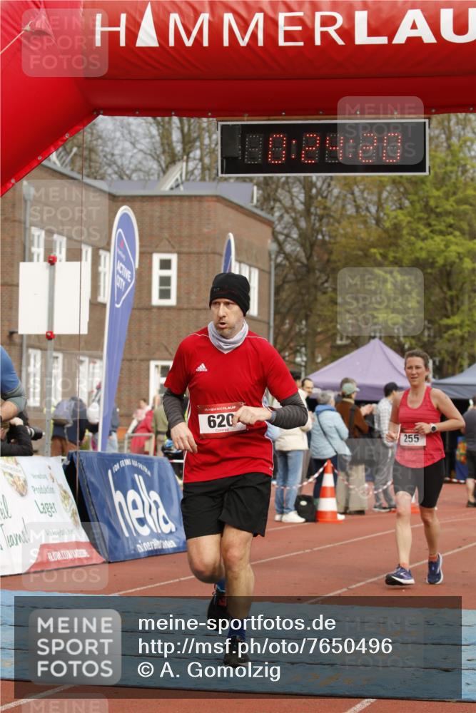 13.04.2025 - Hammer Lauf A. Gomolzig http://msf.ph/oto/7650496 13.04.2025 10:10:20 Ziel 255, 509, 620, 1330, 1715, 1902 meine-sportfotos.de