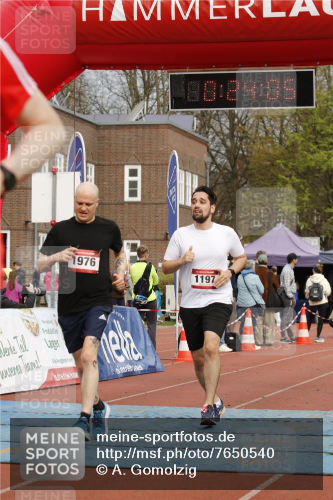 13.04.2025 - Hammer Lauf A. Gomolzig http://msf.ph/oto/7650540 13.04.2025 10:10:05 Ziel 285, 740, 1197, 1286, 1976 meine-sportfotos.de
