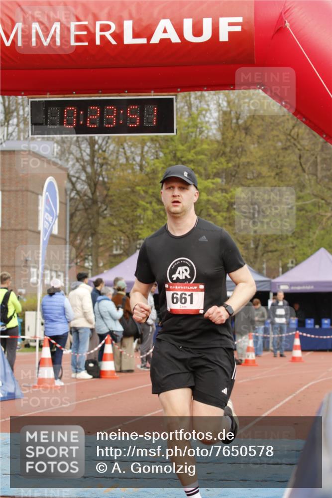 13.04.2025 - Hammer Lauf A. Gomolzig http://msf.ph/oto/7650578 13.04.2025 10:09:51 Ziel 611, 661, 729 meine-sportfotos.de