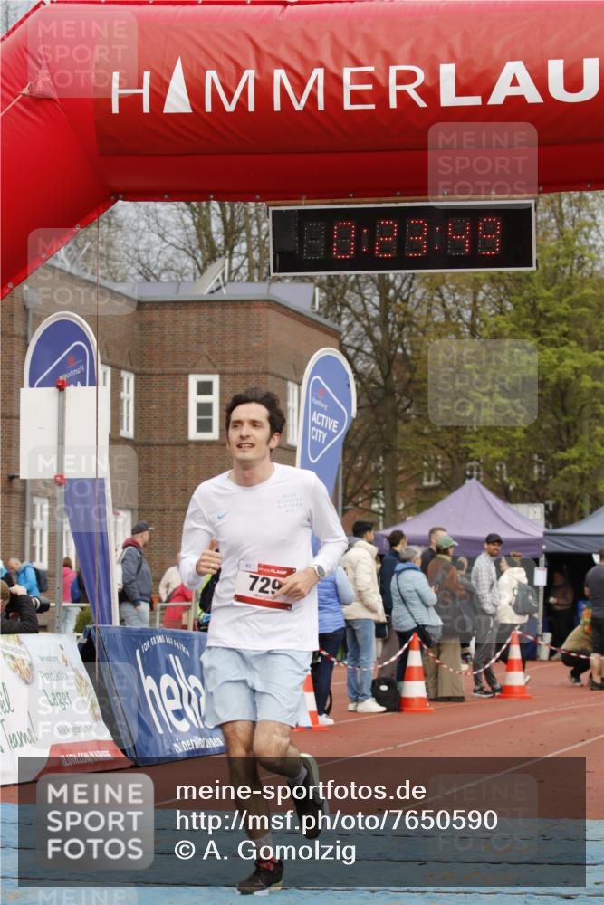 13.04.2025 - Hammer Lauf A. Gomolzig http://msf.ph/oto/7650590 13.04.2025 10:09:49 Ziel 611, 661, 729 meine-sportfotos.de