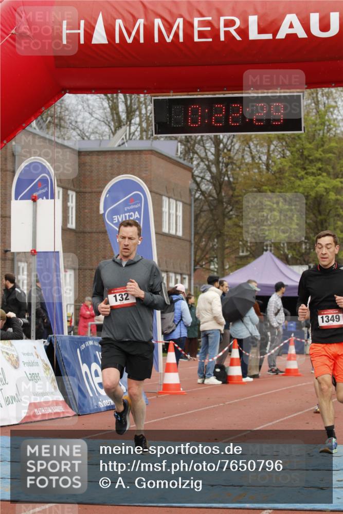 13.04.2025 - Hammer Lauf A. Gomolzig http://msf.ph/oto/7650796 13.04.2025 10:08:29 Ziel 132, 239, 766, 1119, 1349, 1763, 1987 meine-sportfotos.de