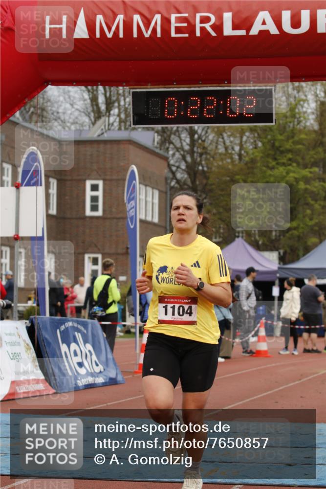 13.04.2025 - Hammer Lauf A. Gomolzig http://msf.ph/oto/7650857 13.04.2025 10:08:01 Ziel 272, 692, 1077, 1104 meine-sportfotos.de