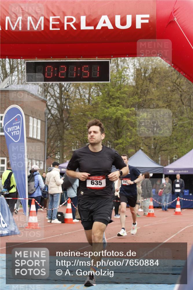 13.04.2025 - Hammer Lauf A. Gomolzig http://msf.ph/oto/7650884 13.04.2025 10:07:50 Ziel 205, 272, 635, 1318, 1739, 1959 meine-sportfotos.de