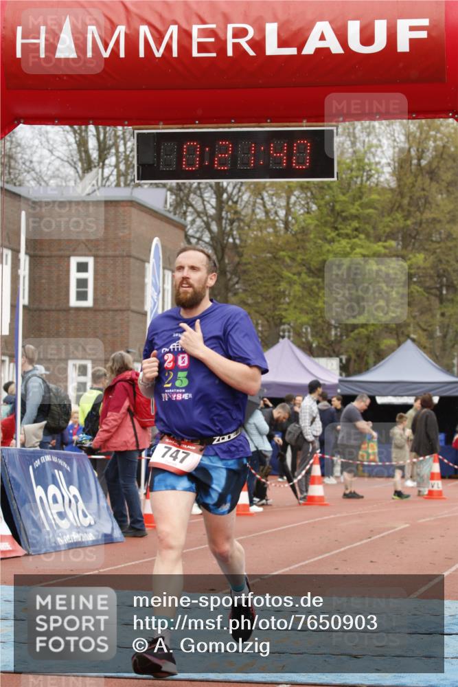 13.04.2025 - Hammer Lauf A. Gomolzig http://msf.ph/oto/7650903 13.04.2025 10:07:40 Ziel 305, 586, 747, 1066 meine-sportfotos.de
