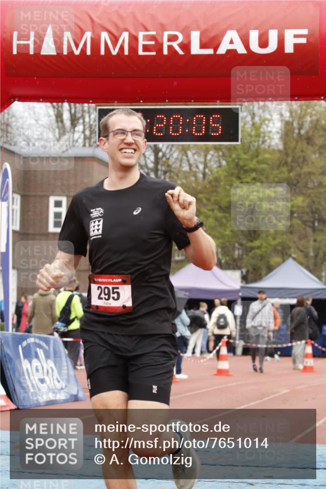 13.04.2025 - Hammer Lauf A. Gomolzig http://msf.ph/oto/7651014 13.04.2025 10:06:05 Ziel 295 meine-sportfotos.de