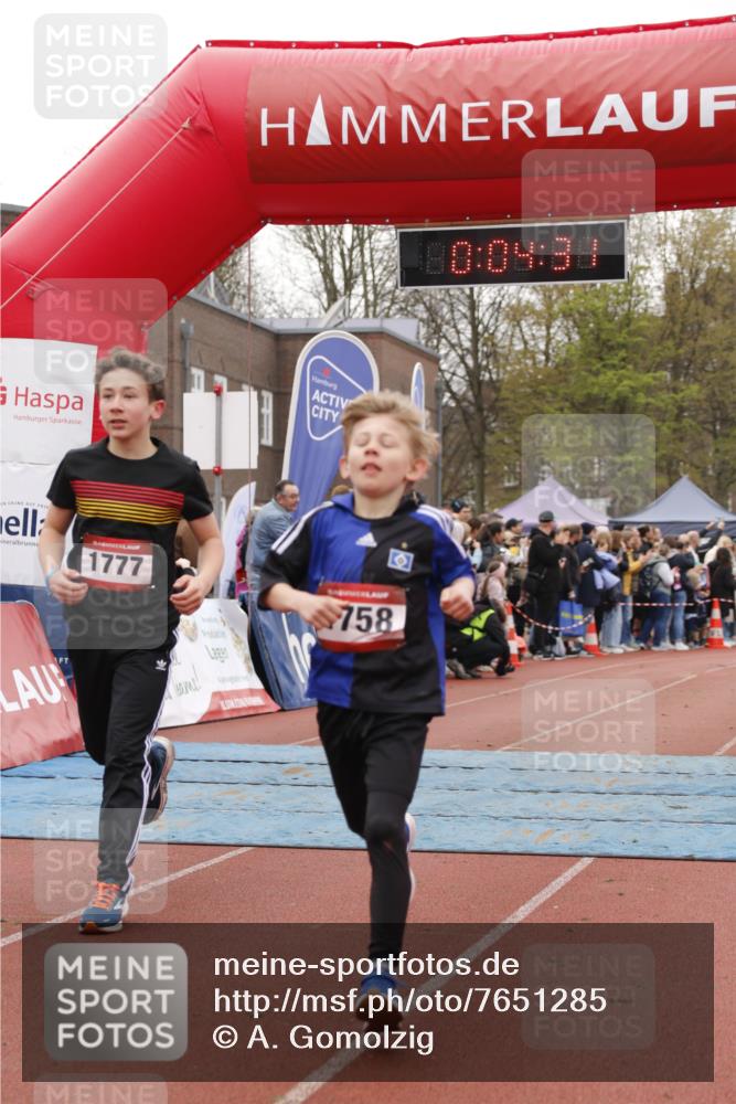 13.04.2025 - Hammer Lauf A. Gomolzig http://msf.ph/oto/7651285 13.04.2025 09:22:39 Ziel 687, 1012, 1402, 1758, 1777 meine-sportfotos.de