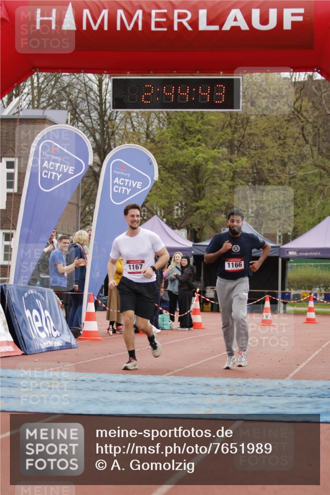 13.04.2025 - Hammer Lauf A. Gomolzig http://msf.ph/oto/7651989 13.04.2025 13:44:42 Ziel 1166, 1167 meine-sportfotos.de