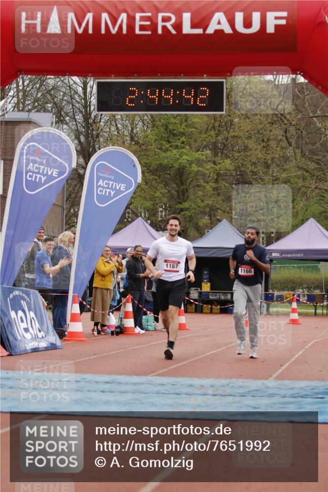 13.04.2025 - Hammer Lauf A. Gomolzig http://msf.ph/oto/7651992 13.04.2025 13:44:40 Ziel 1166, 1167 meine-sportfotos.de
