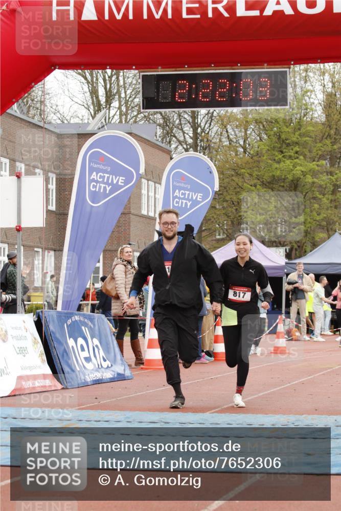 13.04.2025 - Hammer Lauf A. Gomolzig http://msf.ph/oto/7652306 13.04.2025 13:22:01 Ziel 817, 818 meine-sportfotos.de