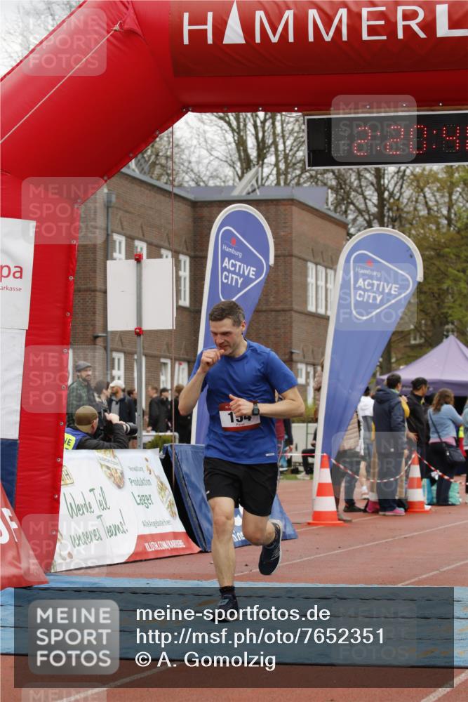 13.04.2025 - Hammer Lauf A. Gomolzig http://msf.ph/oto/7652351 13.04.2025 13:20:44 Ziel 154 meine-sportfotos.de
