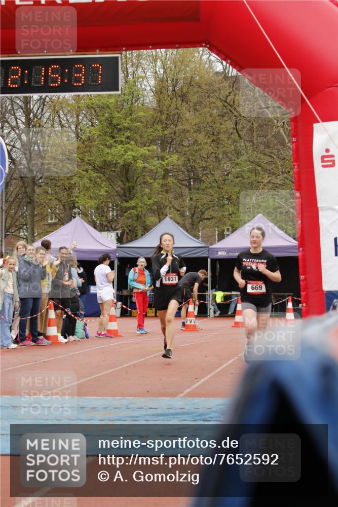 13.04.2025 - Hammer Lauf A. Gomolzig http://msf.ph/oto/7652592 13.04.2025 13:15:36 Ziel 669, 1931, 1934 meine-sportfotos.de