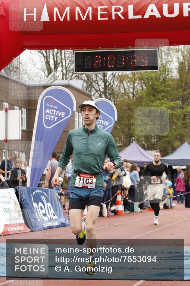 13.04.2025 - Hammer Lauf A. Gomolzig http://msf.ph/oto/7653094 13.04.2025 13:01:27 Ziel 474, 628, 1103 meine-sportfotos.de